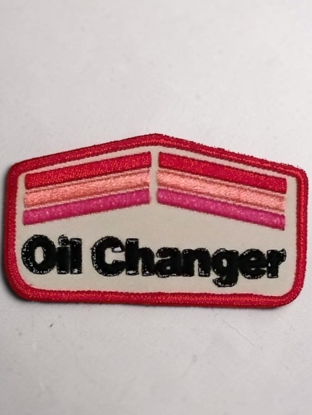 Vintage "Oil Changer" Mechanic Uniform Patch NOS